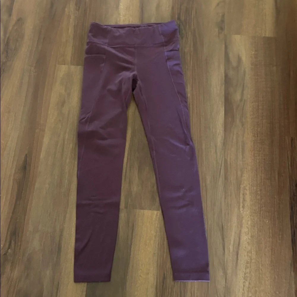 Lot of 4 Athleta Girl Leggings M & L - Picture 8 of 9